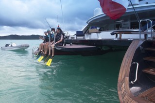 NAHEMA IV -  Swim Platform